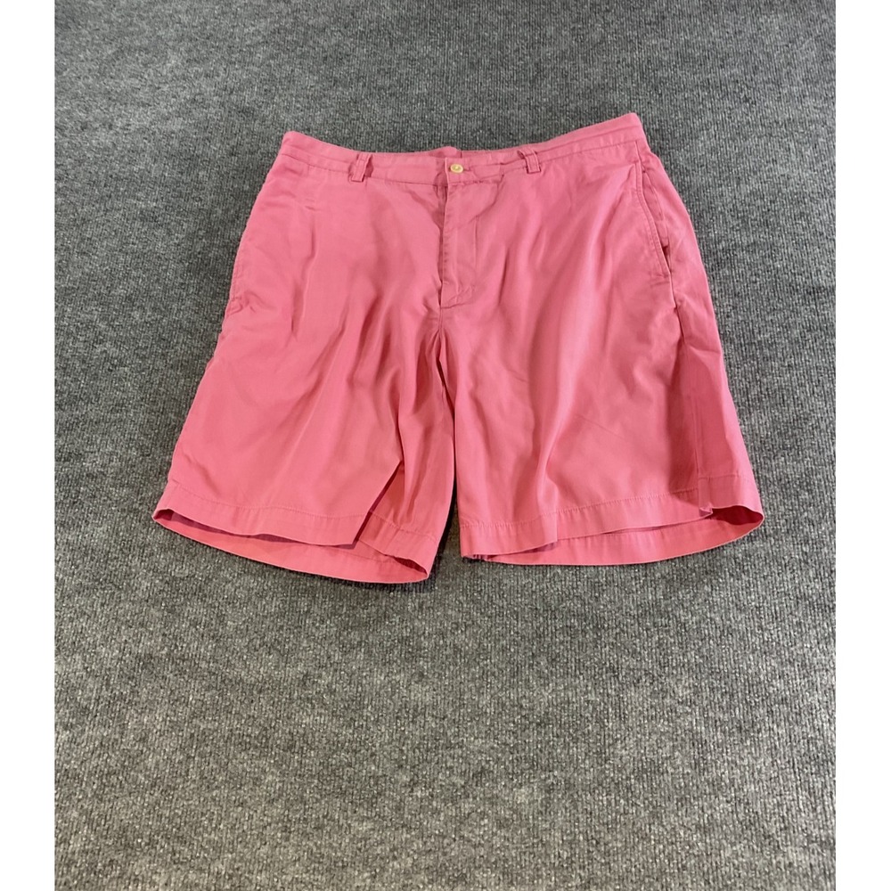 : Vineyard Vines Men's Shorts Size 34 Pink 100% Cotton Flat Front Casual Preppy